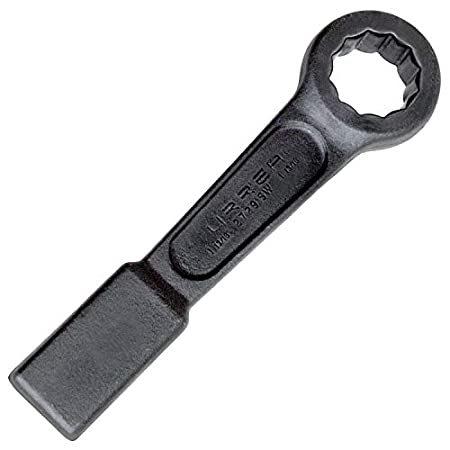 URREA 12-Point Striking Wrench 1-7 16” Black Flat Strike Wrench with Stra