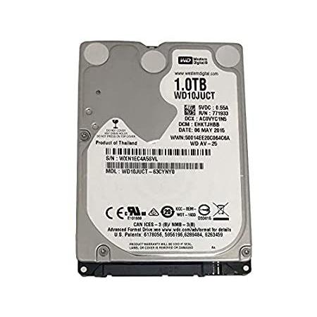1tb WD AV - 25 SATA 5400 rpm 16 MB 2.5 in 3 GB / s