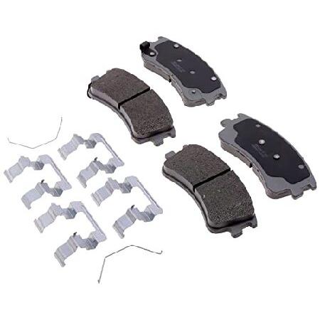 ACDelco Set Pastiglie Freno A Disco Ceramiche Anteriori 14D799CH – Vantaggio, Silenziose E Pronte All'Uso