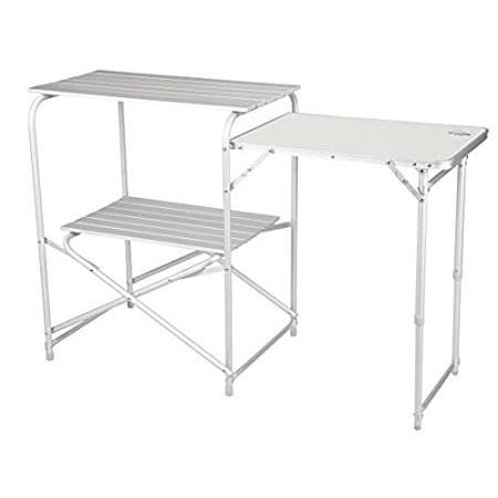 Alpine Mountain Gear Roll Top Kitchen Table, Grey by Alpine Mountain Gear