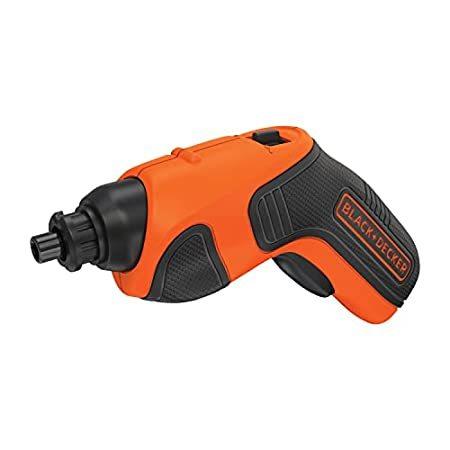 BLACK + DECKER BDCS20C 4ボルト最大リチウムイオンコードレス充電式スクリュードライバ
