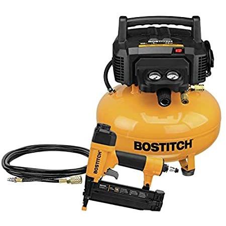 BOSTITCH Air Compressor Combo Kit with Brad Nailer, 1-Tool (BTFP1KIT)