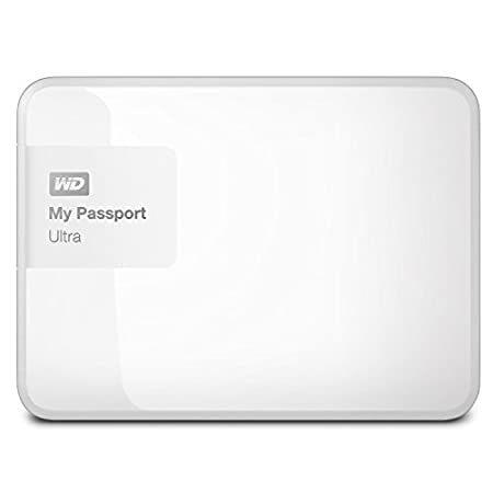 WD 1TB White My Passport Ultra Portable External Hard Drive - USB 3.0 - WDB
