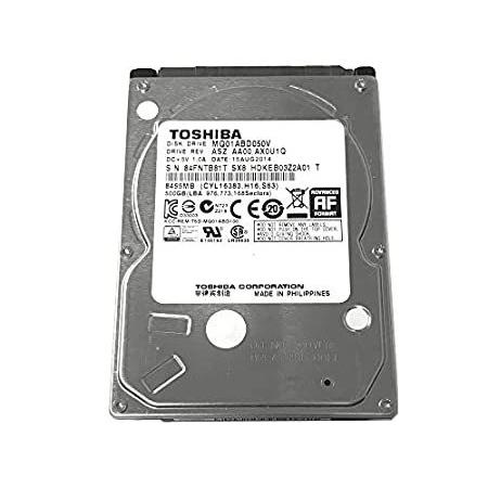 500GB Toshiba 2.5インチ SATA ノートパソコン ハードドライブ (5400rpm、8MBキャッシュ) MQ01ABD050V｜pennylane2022