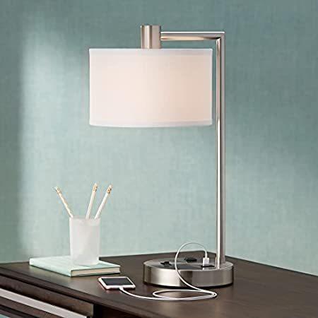 ColbyTableLamp Single with USB Port and AC Outlet 8N535 17-6767-99