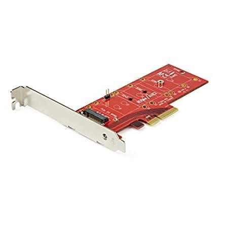 通年定番 StarTech.com M.2 SSD - PCIe x4 変換アダプタ M.2 NGFF SSD(NVMe または AHCI) アダプターカード
