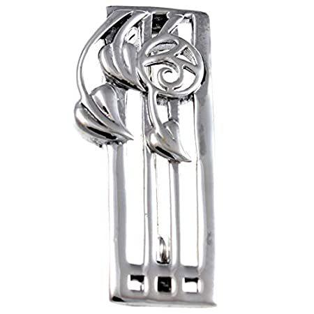 スターリングシルバーチャールズRennieマッキントッシュブローチ(ピン) withギフトボックス スターリングシルバー チャールズ・レニー・マッキントッシュ