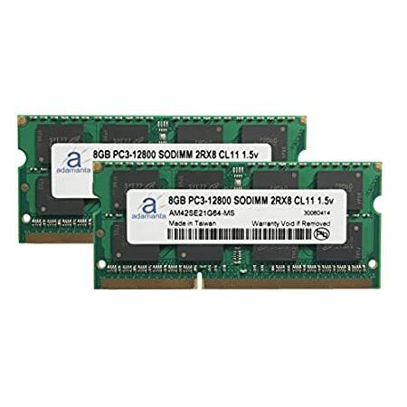 Adamanta 16GB (2x8GB) ノートパソコンメモリアップグレード 富士通 LIFEBOOK AH45/K DDR3 1600 PC3-1｜pennylane2022