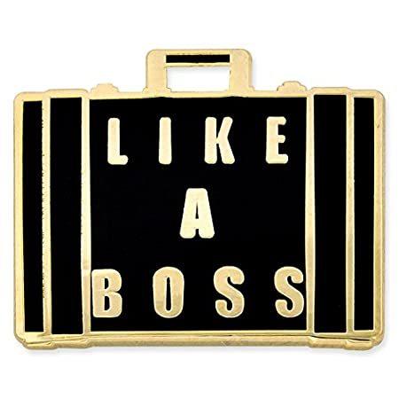 Pinmart 's Like a Bossブリーフケースエナメルラペルピン 25