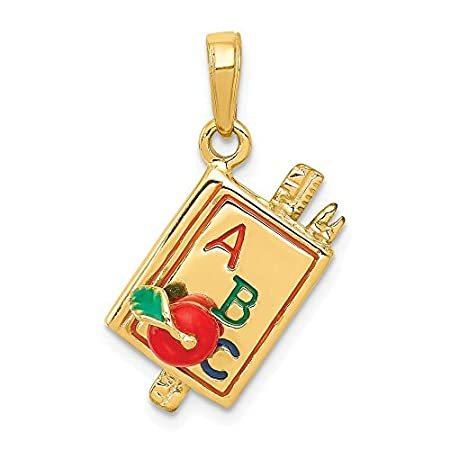 14 #xA0;KツートンABC学校本ペンダントwithエナメル :B01N7BGJ8J:PENNY LANE 62,535円