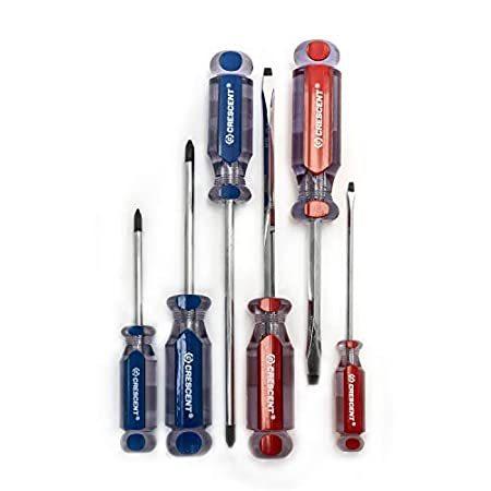 Crescent CPS6PCSET 6 Pc. Phillips®/Slotted Acetate Screwdriver Set