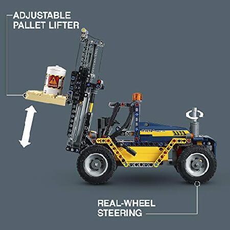LEGO Technic Heavy Duty Forklift Building Kit (592 Piece), Multicolor_3