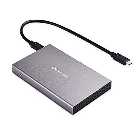 Cable Matters Premium Aluminum 10Gbps Gen 2 USB C Hard Drive Enclosure for