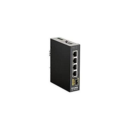 D-Link DIS‑100G‑5SW Unmanaged L2 Gigabit Ethernet (10/100/1000) Black