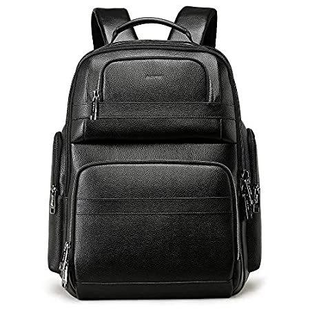 クリアランス買い BOPAI 40L 本革バックパック メンズ 15.6インチ