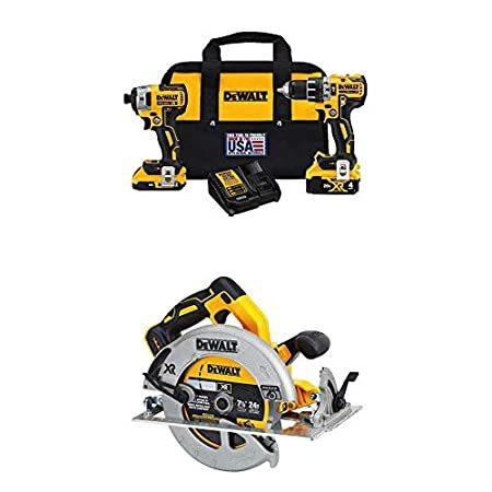 DEWALT DCK287D1M1 20V Cordless Hammerdrill and Impact Driver Combo Kit with