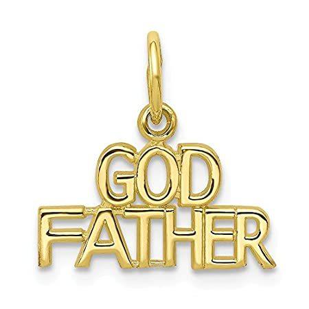 10k Yellow Gold Godfather Charm