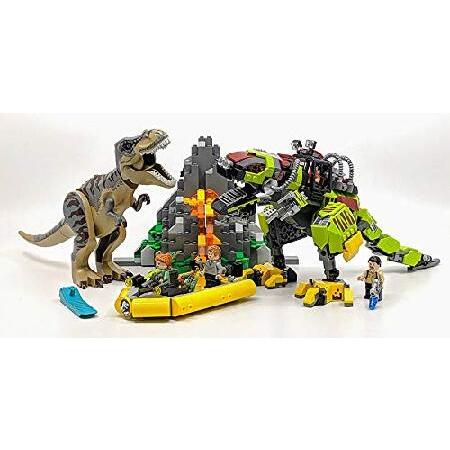 LEGO Jurassic World T. rex vs Dino Mech Battle 75938 (716 Pieces)_2