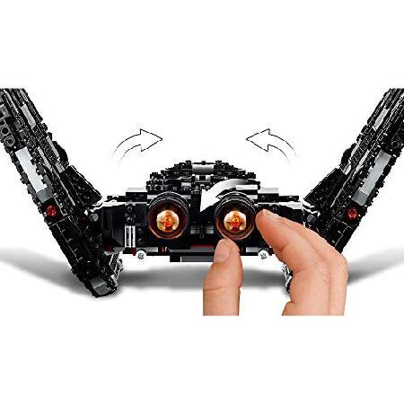 LEGO Star Wars: The Rise of Skywalker Kylo Ren’s Shuttle 75256 Star Wars Shuttle Action Figure Building Kit (1，005 Pieces)_5