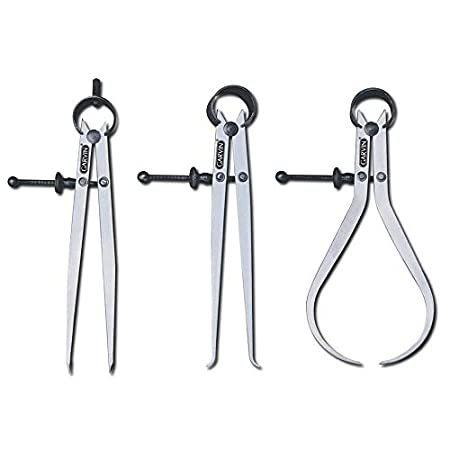 Ramelson | 3 pc Spring Caliper Set | High Quality Carbon Steel | Measuring