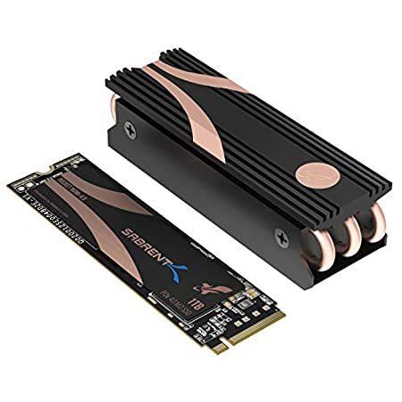 Sabrent 1TB ロケット Nvme PCIe 4.0 M.2 2280内蔵SSD 最大パフォーマンスソリッドステートドライブ ヒートシンク付き