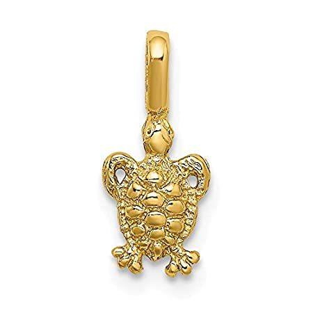 Jewels By Lux 14K イエローゴールド ミニウミガメ 固定ベイルペンダント Jewels By Lux 14K イエローゴールド 7石 スカラブ ブレスレット