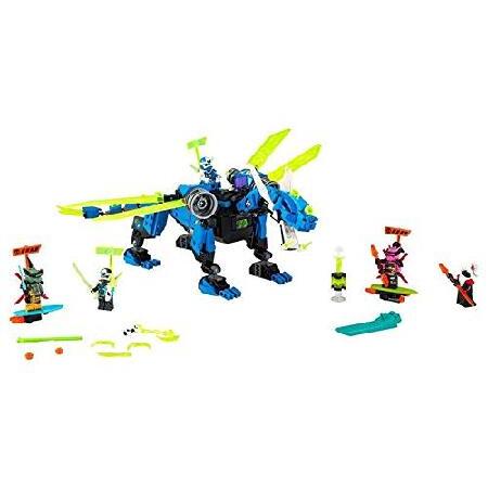 LEGO NINJAGO Jay’s Cyber Dragon 71711 Ninja Action Toy Building Kit， New 2020 (518 Pieces)