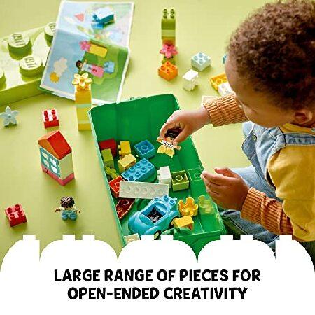 LEGO DUPLO Classic Brick Box 10913 First LEGO Set with Storage Box, Great Educational Toy for Toddlers 18 Months and up, New 2020 (65 Pieces)_2