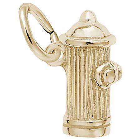 Rembrandt Charms 10K Yellow Gold Fire Hydrant Charm Pendant