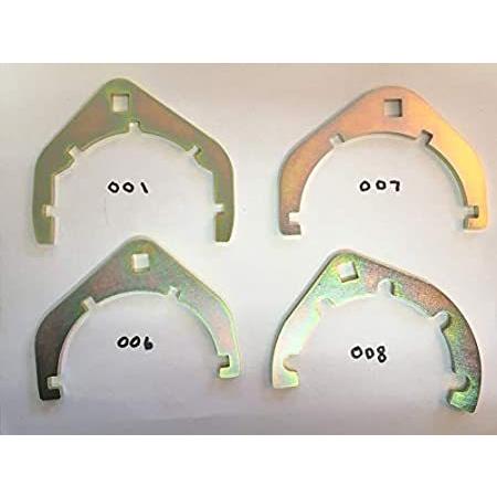 Shower Drain Wrench set ( 4 wrenches )