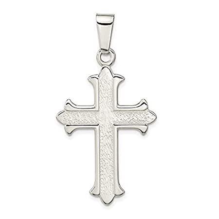 Ryan Jonathan Fine Jewelry Sterling Silver Textured Cross Pendant
