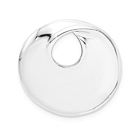 安心の国産製品 Ryan Jonathan Fine Jewelry Sterling Silver Circle Slide Pendant