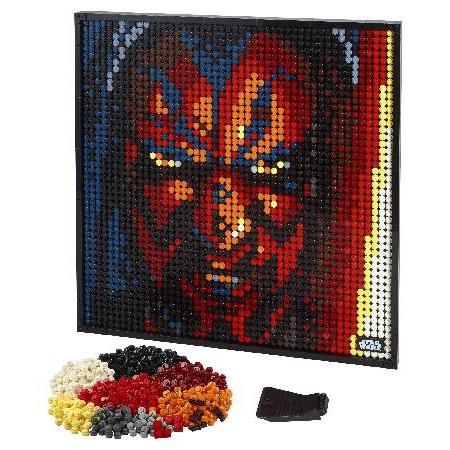 LEGO Art Star Wars The Sith 31200 Creative Sith Lord Building Kit; an Elegant Piece for Adults who Love Mindful Art Projects or The Dark Lords of The_4