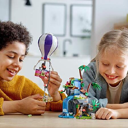 LEGO Friends Tiger Hot Air Balloon Jungle Rescue 41423 Friends Adventure Set Features a Toy Hot Air Balloon Friends Buildable Figures for Hours of Cre_2