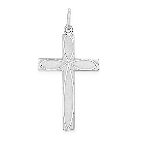 Ryan Jonathan Fine Jewelry Sterling Silver Designed Cross Pendant