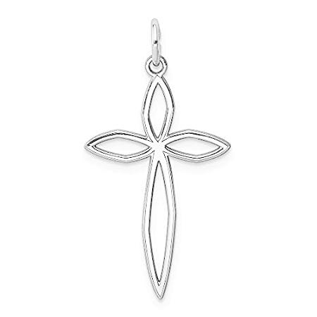 Ryan Jonathan Fine Jewelry Sterling Silver Designed Cross Pendant