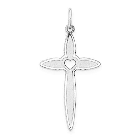 Ryan Jonathan Fine Jewelry Sterling Silver Designed Cross Pendant