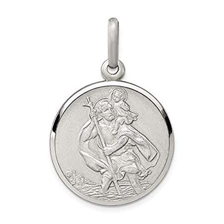 Ryan Jonathan Fine Jewelry Sterling Silver St. Christopher Medal