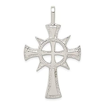 高級ブランド Ryan Jonathan Fine Jewelry Sterling Silver Iona Cross Pendant