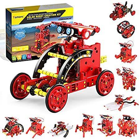 Tomons Solar Robot Kit 12 in 1 Science STEM Robot Kit Building Toys for Kid｜pennylane2022