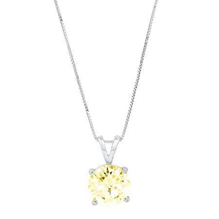 0.45ct Brilliant Round Cut unique Fine jewelry Canary Yellow Simulated diam