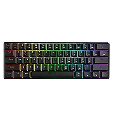 SKYLOONG GK61 SK61 60% Mechanical Gaming Keyboard Mini Compact 61 Keys RGB