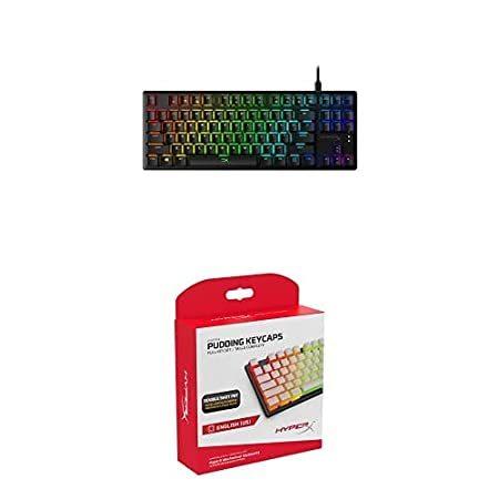 半額SALE★ HyperX Pudding Keycaps - White + HyperX Alloy Origins Core Gaming Keyboard キーボード