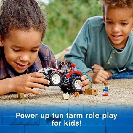 LEGO City Tractor 60287 Building Kit; Cool Toy for Kids， New 2021 (148 Pieces)_1