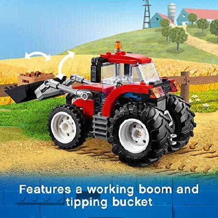 LEGO City Tractor 60287 Building Kit; Cool Toy for Kids， New 2021 (148 Pieces)_3