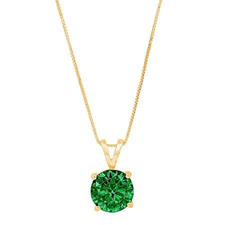 0.45ct Brilliant Round Cut Designer Simulated CZ Green Emerald Gem Ideal VV