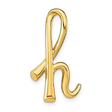 中古 激安通販 14k Yellow Gold Letter H Initial Pendant B08jgs6yvwならショッピング ランキングや口コミも豊富なネット通販 更にお得なpaypay残高も スマホアプリも充実で毎日どこからでも気になる商品をその場でお求めいただけます ファッション Slide Pendant