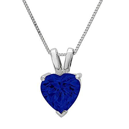 0.55ct Brilliant Heart Cut Designer Genuine CZ Blue Sapphire Gem