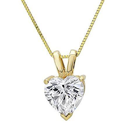 Clara Pucci 0.50 CT Heart Cut Conflict-Free VVS1 Ideal Gemstone Birthsone d