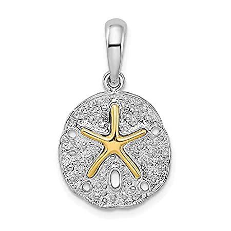 Million Charms 925 Sterling Silver Nautical Sea Shell Charm， Textured Sand
